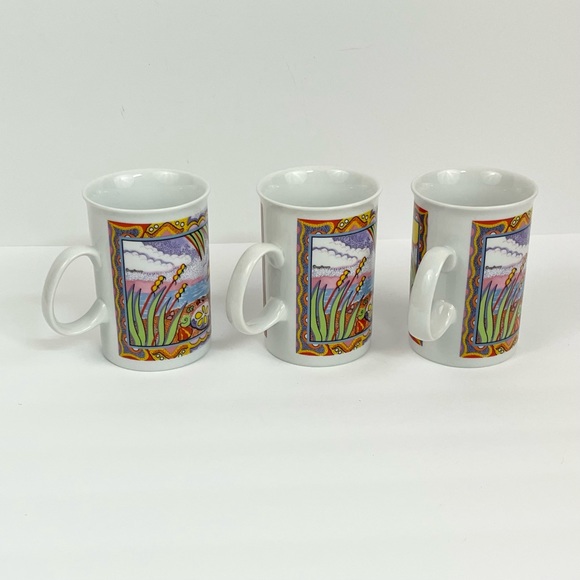Set of 3 Mexico Beach Florida Coffee Mugs - Picture 4 of 12